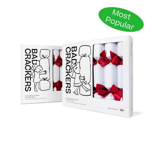 Bad Crackers Bundle 12 unique jokes